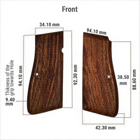 WHAT WE WANT HIACEROOFGRIP ウォールナット Amazon.com : WWII German Wood Checkered Grips for Browning Hi